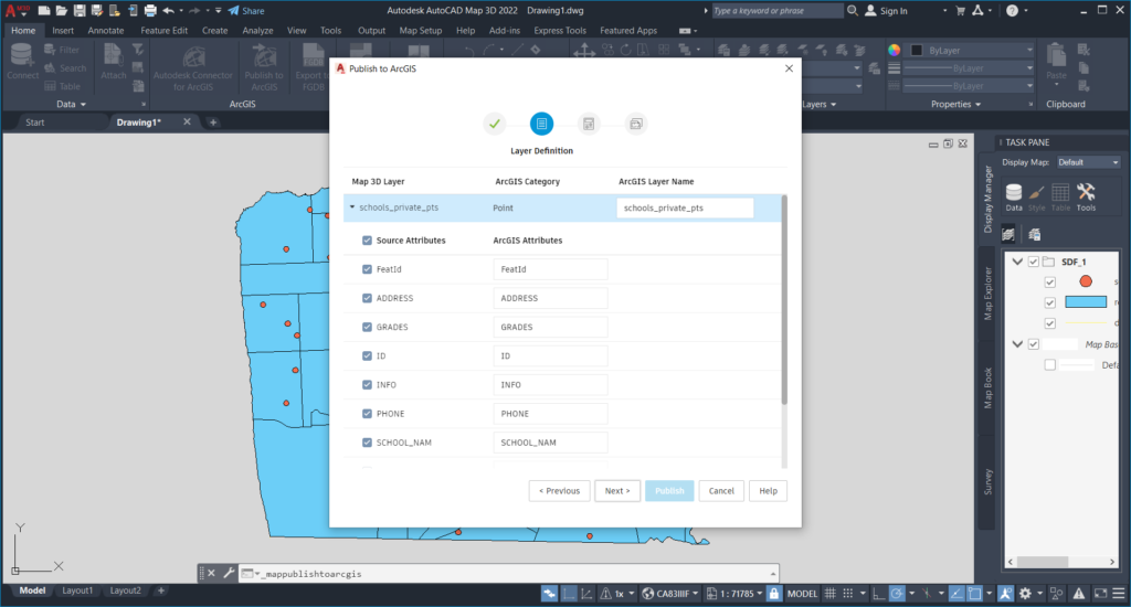 AutoCAD Map 3D Toolset Updates