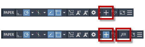 Annotation Monitor Status Bar AutoCAD