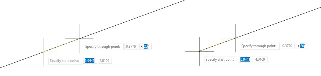 xline and ray in AutoCAD