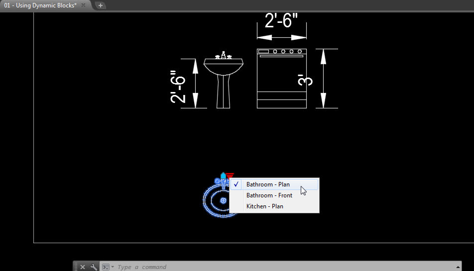 AutoCAD's Dynamic Blocks