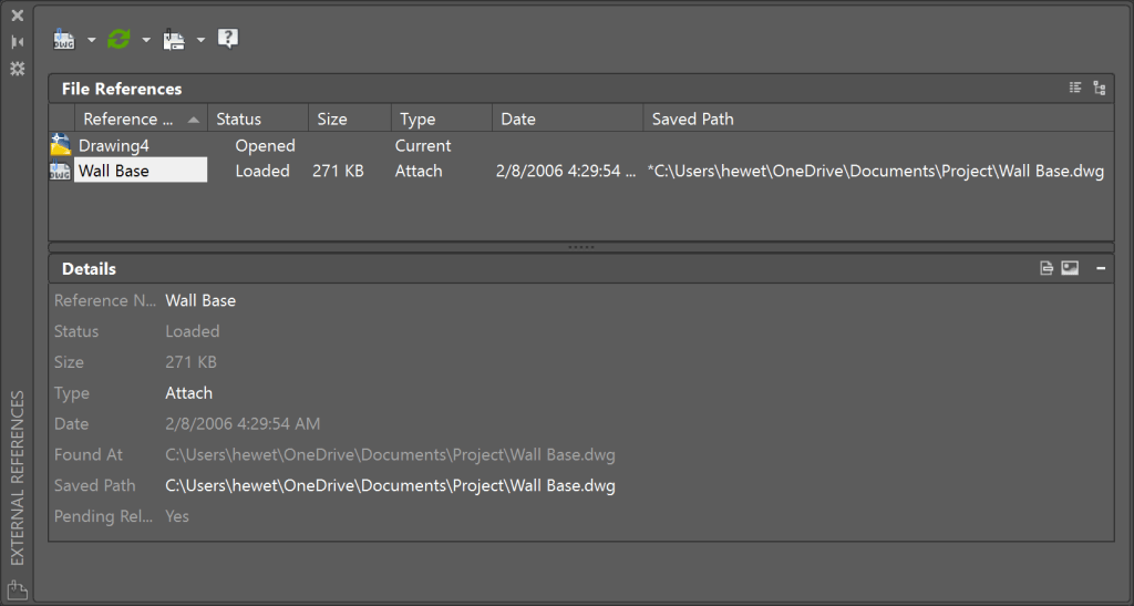 Broken AutoCAD XREF Paths: Relative Paths on Unsaved Drawings