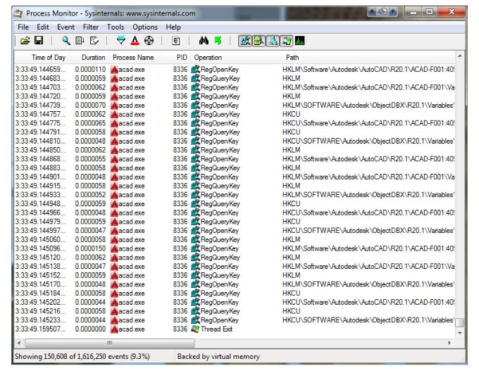 CAD Manager Tips: Process Monitor