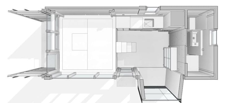 ConXtech housing. AutoCAD customer modular construction.