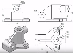 AutoCAD 3D Practice Tutorial screenshot