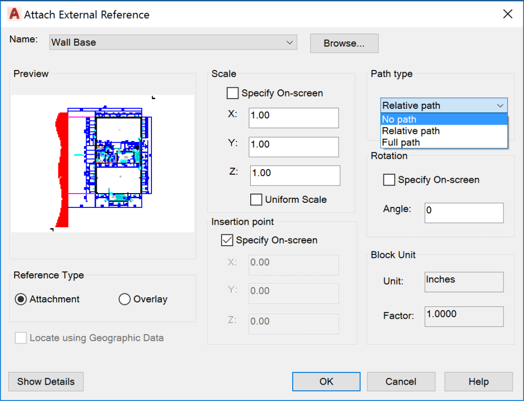 Broken AutoCAD XREF Paths: Default XREF Paths