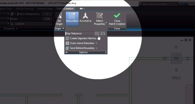 Hatch Boundary AutoCAD Tips 