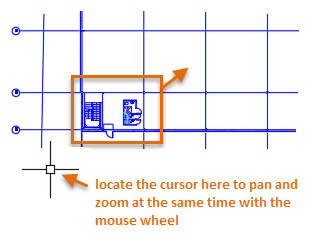 zoom in AutoCAD