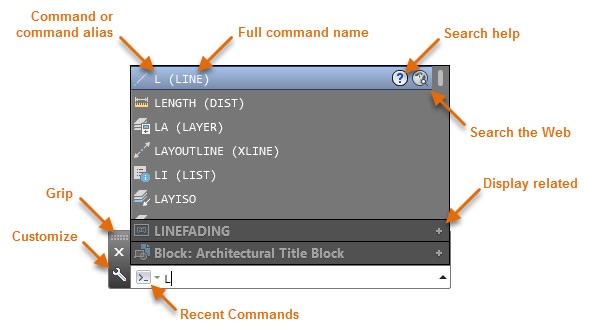 command window AutoCAD