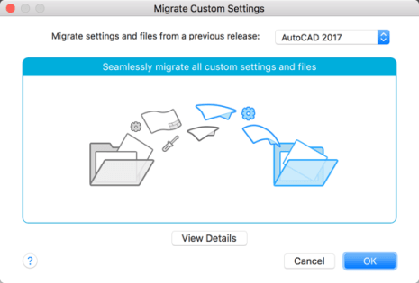 AutoCAD 2018 for Mac: Migrate Custom Settings