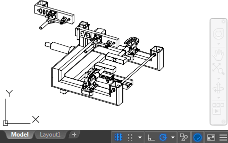 AutoCAD model space. Introduction to Layouts and Viewports in AutoCAD LT 